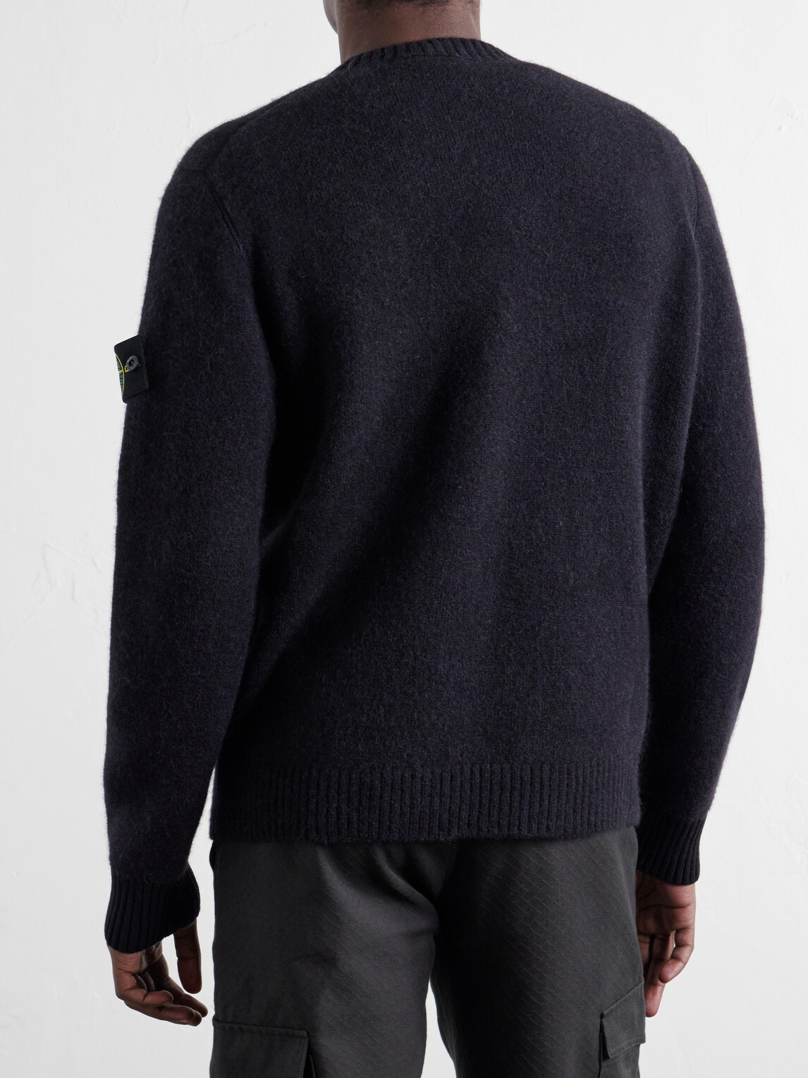 Stone Island - Wool-Blend Sweater - Black