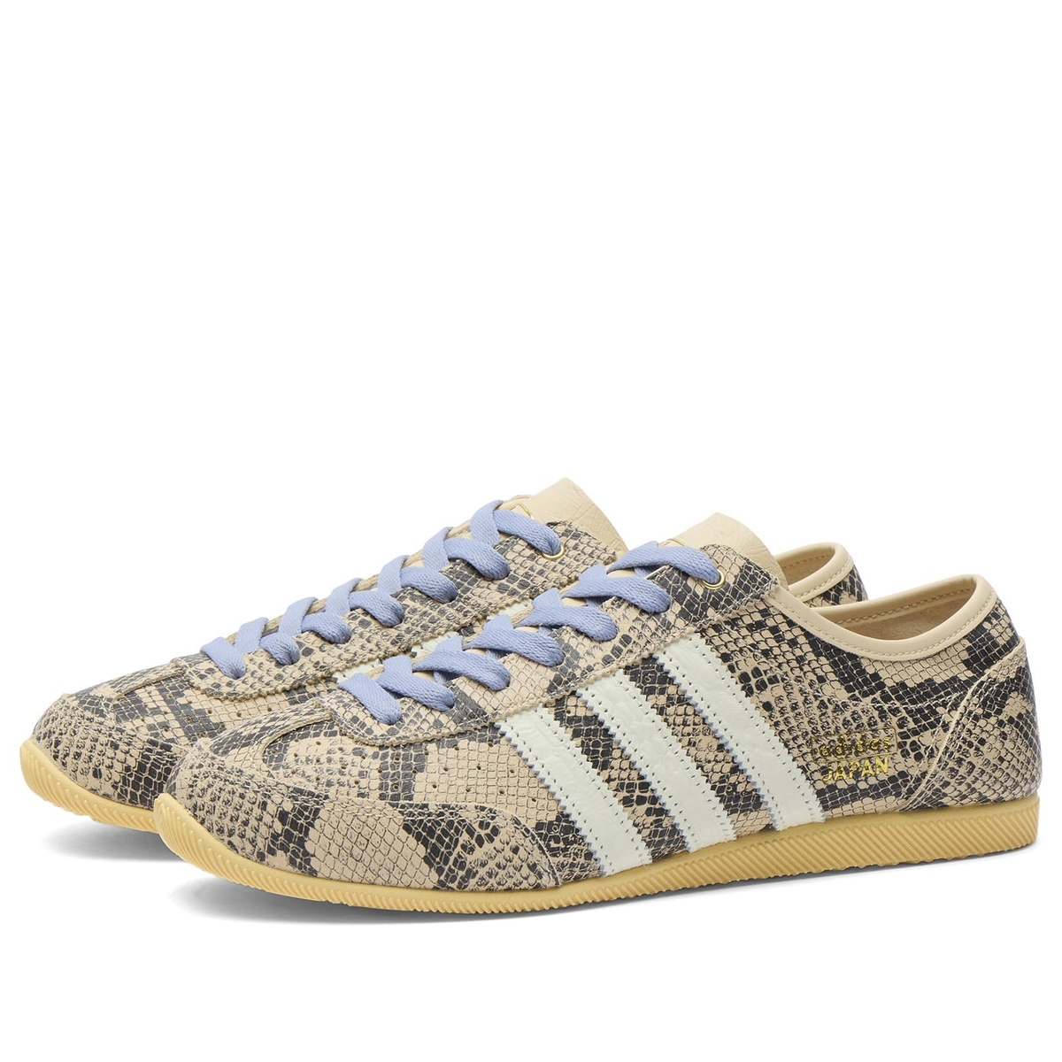 Adidas Women's Japan Decon Sneaker in Sand Strata/Ivory/Orange Tint