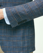 Brooks Brothers Men's Regent Classic-Fit Hopsack Check Sport Coat | Blue