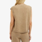Deiji Studios Women's Knit Vest in Wheat