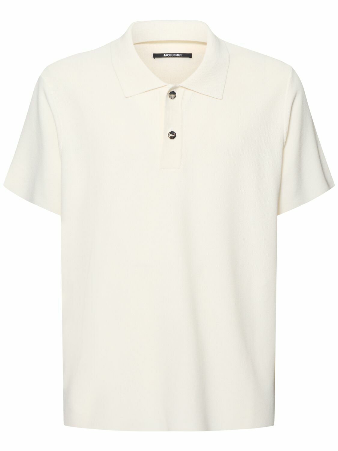 Jacquemus - Belo Cable-Knit Polo Shirt - Green Jacquemus