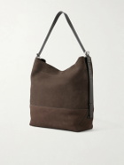 LEMAIRE - Belted Nubuck Leather Tote Bag