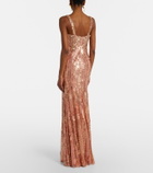 Jenny Packham Da Vinci embellished bustier gown