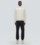 Moncler Down-paneled wool jacket