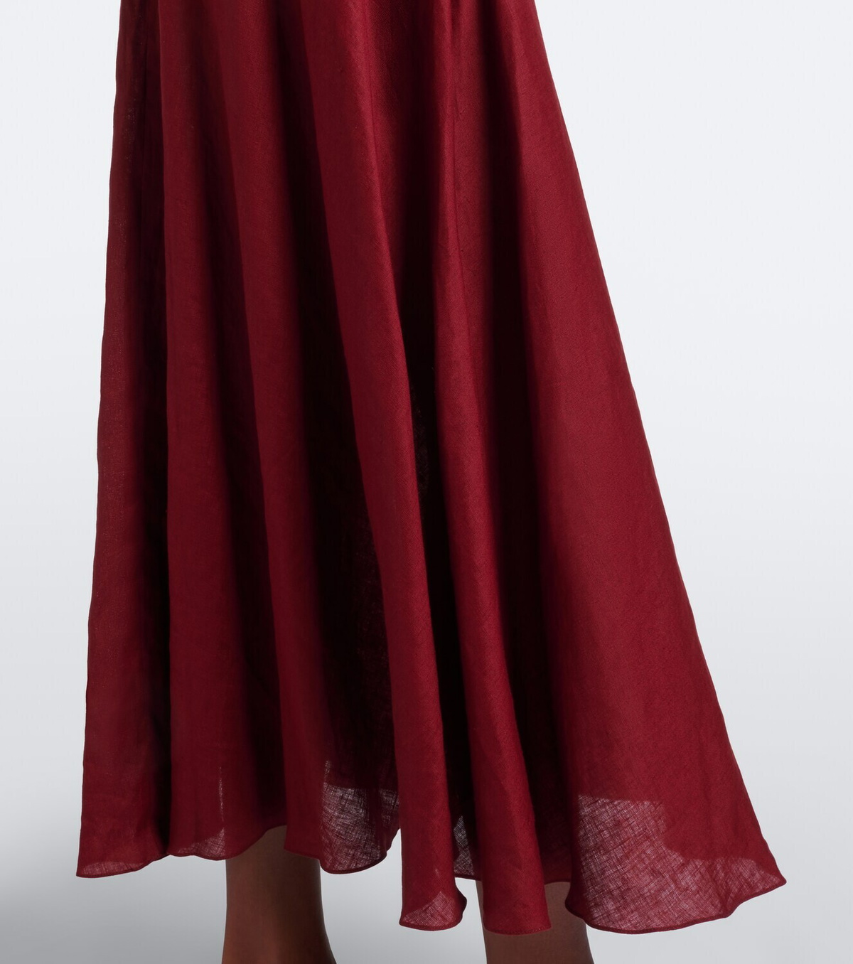 Johanna Ortiz Exploring Textures linen maxi dress