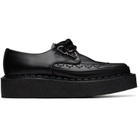 Comme des Garçons Homme Plus Black George Cox Edition D-ring Diano Gibson Derbys