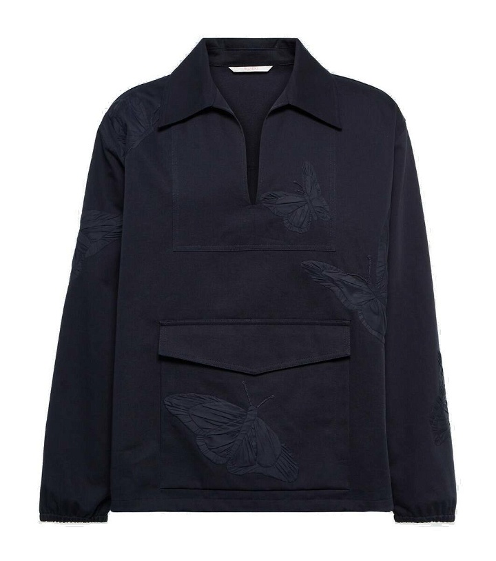 Photo: Valentino Utopia Butterfly embroidered jacket