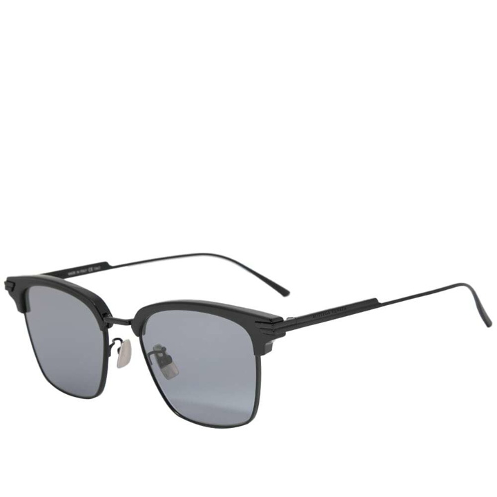 Photo: Bottega Veneta Eyewear Men's BV1007SK Sunglasses in Black/Grey