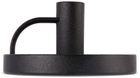 Departo Black Cast Iron Low Candle Holder