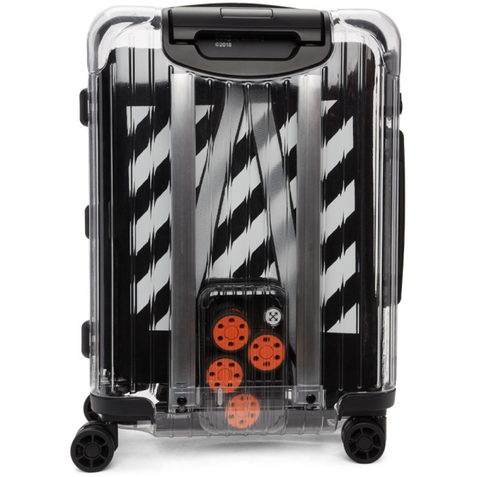 Rimowa x Off-white Suitcase Transparent See-through Clear Luggage