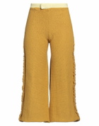 Eckhaus Latta Womens Pants Mustard
