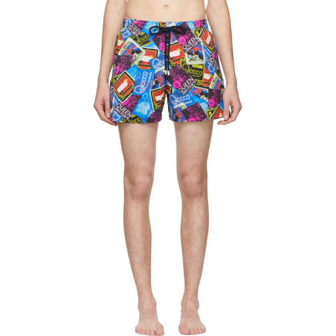 Photo: Vilebrequin Blue Queen Tour Moorise Swim Shorts