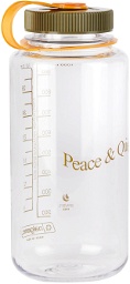 Museum of Peace & Quiet Transparent Nalgene Logo Water Bottle, 32 oz