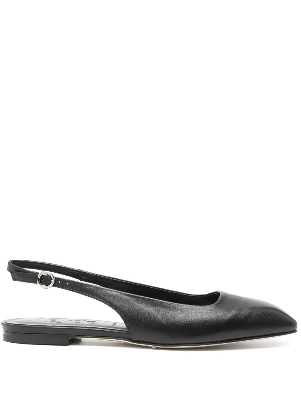 Aeyde Geraldine Nappa Leather Black in Black