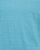 120% Lino Mens Sweater Azure