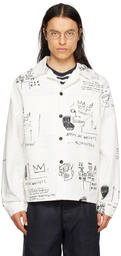 Junya Watanabe White Printed Jacket