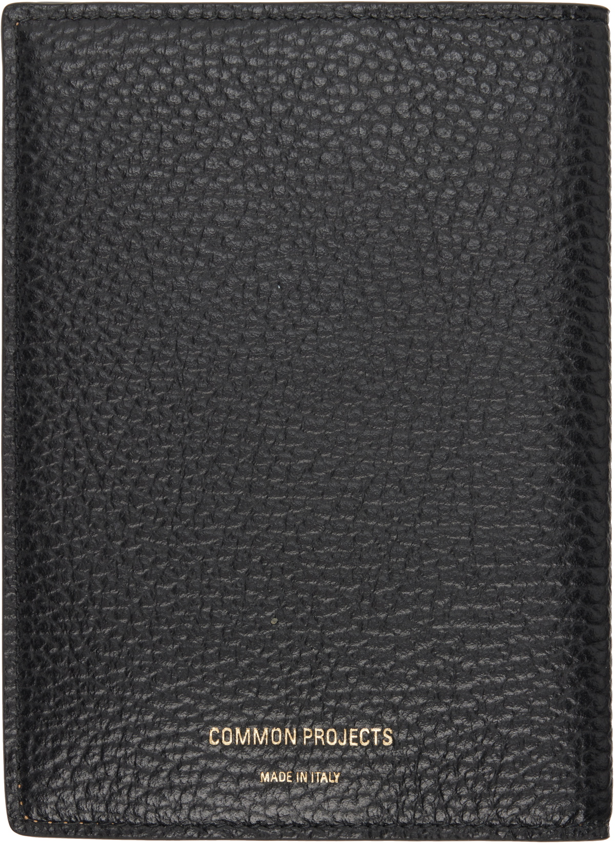 Common Projects Black Folio Passport Holder