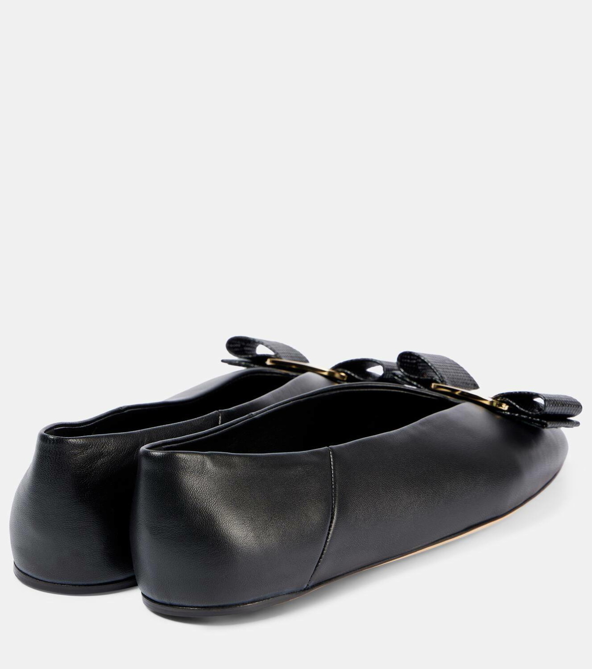 Ferragamo Vanna leather ballet flats Salvatore Ferragamo
