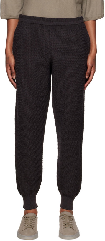 Photo: Homme Plissé Issey Miyake Gray Rustic Lounge Pants