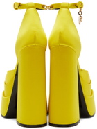 Versace Yellow Medusa Aevitas Platform Heels