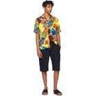 Paul Smith Yellow Hawaiian Print Shirt