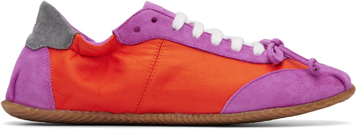 Photo: ABRA Red & Purple Ballerina Sneakers