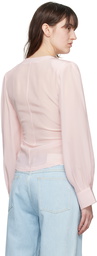 Caro Editions Pink Agnete Blouse