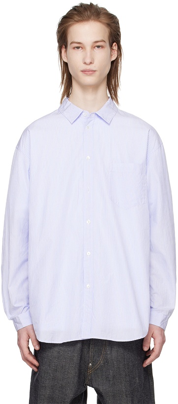 Photo: ATON Blue & White Standard Shirt