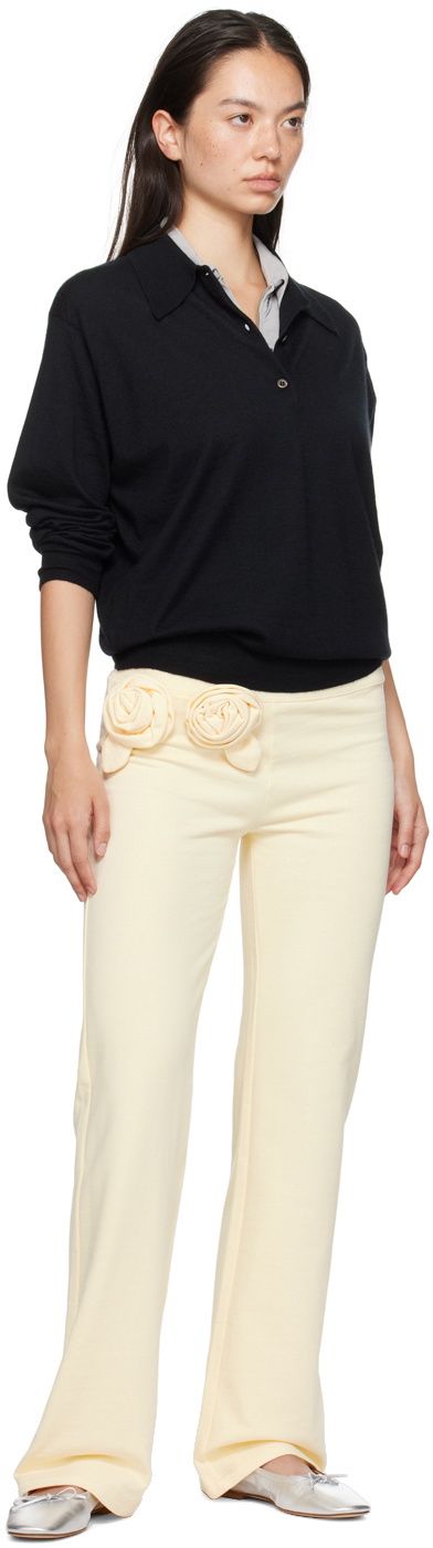 Sandy Liang Yellow Hilton Sweatpants