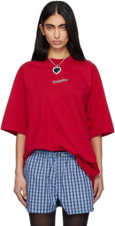 VETEMENTS Red 'Pornstar' T-shirt