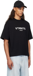 VTMNTS Black Paris T-Shirt