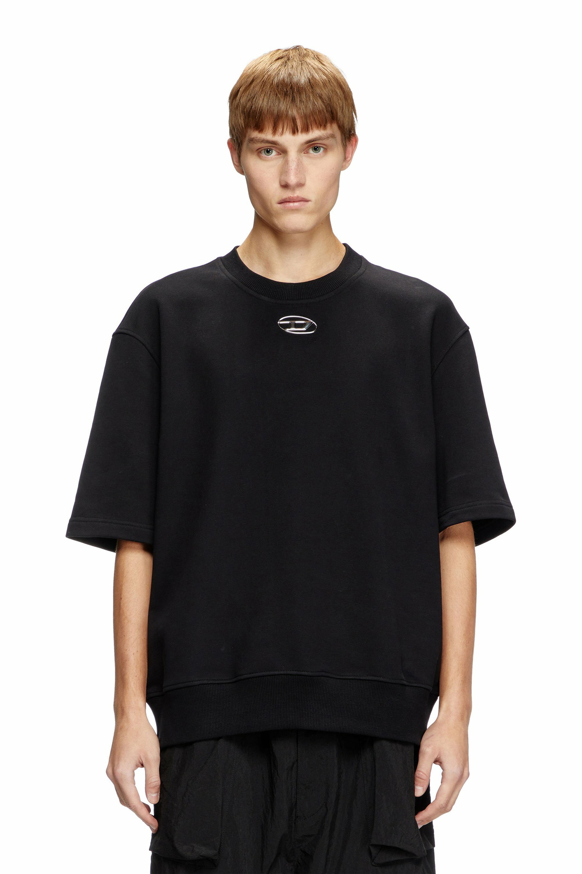 Diesel - Man - Black - Sweatshirt