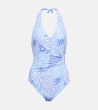Heidi Klein Stella Maris printed swimsuit