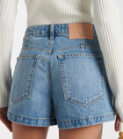 Ulla Johnson High-rise denim shorts