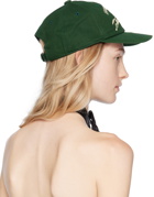 Kijun Green 'Horse Club' Cap