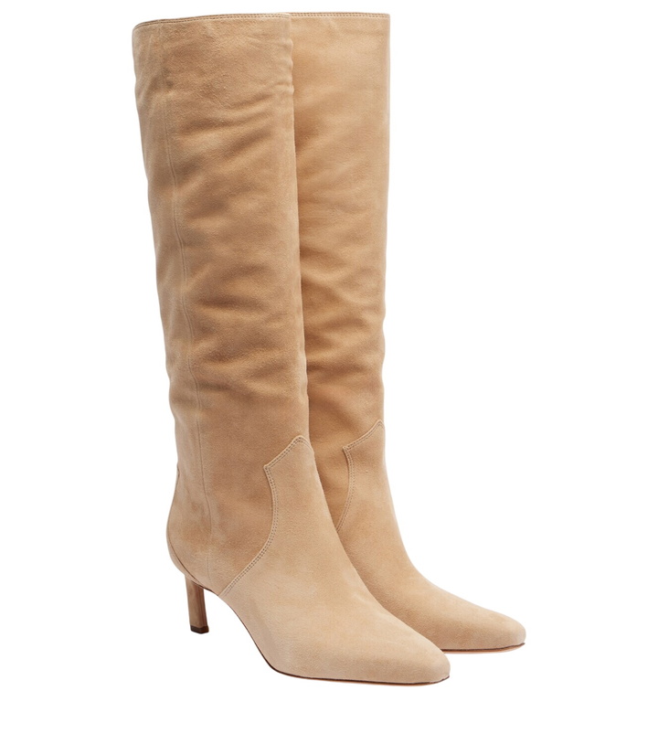 Photo: Veronica Beard Kinna 55 suede knee-high boots