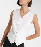 Dolce&Gabbana Wool and silk-blend vest