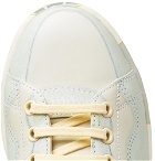 Raf Simons - adidas Originals Peach Stan Smith Printed Leather Sneakers - White