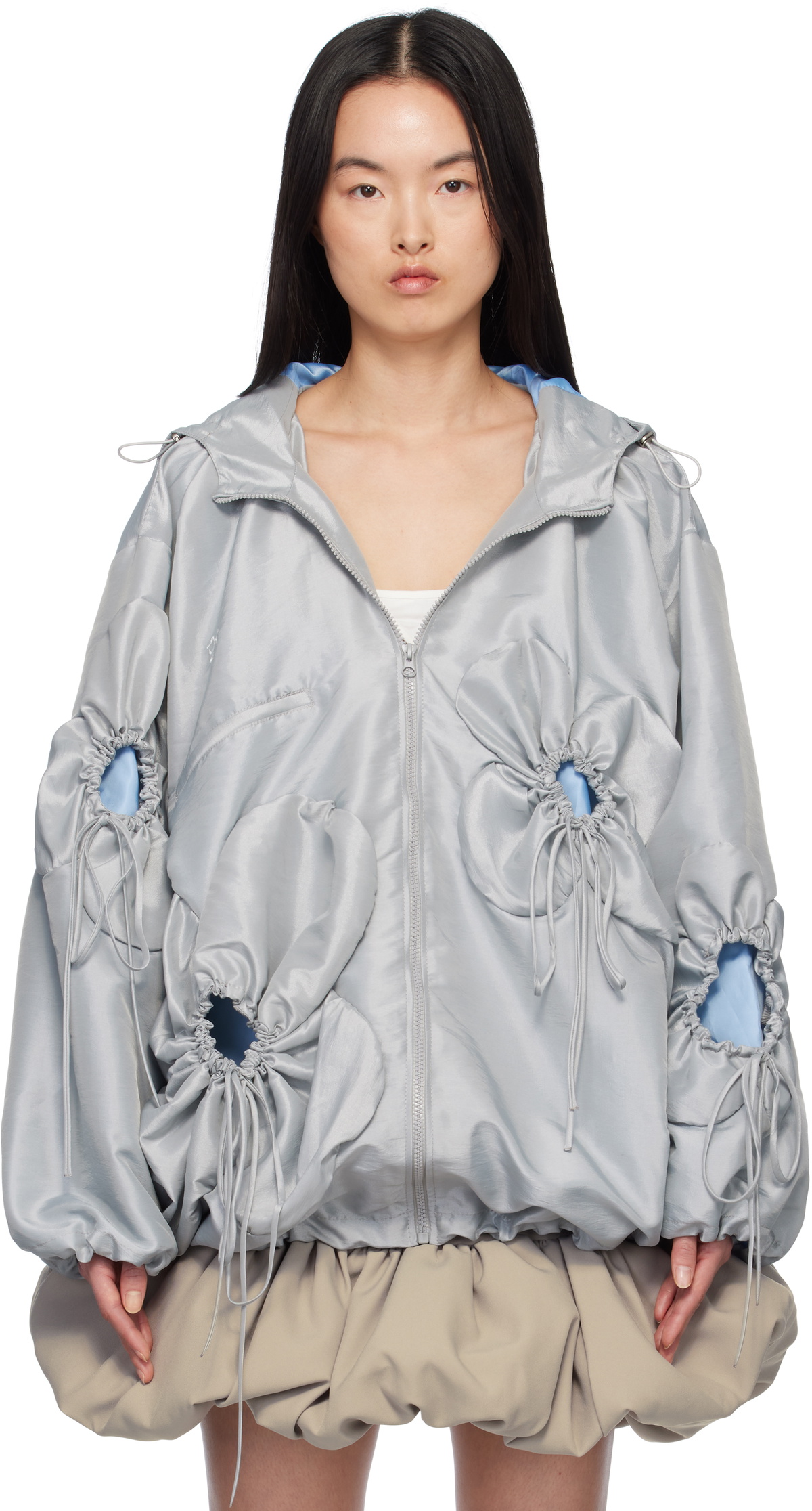 J.Kim Black Flower Jacket J.KIM