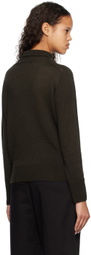 Margaret Howell Brown Lightweight Turtleneck