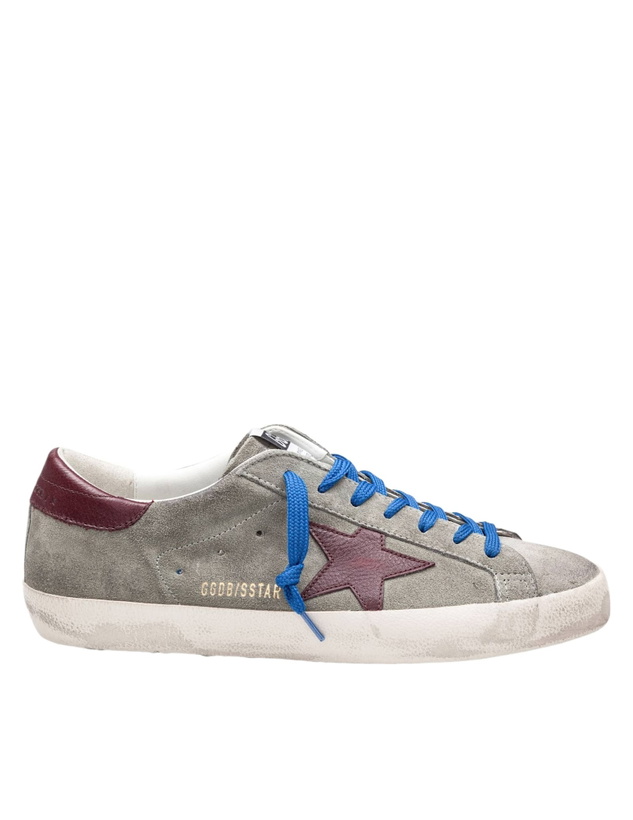 Photo: Golden Goose Super Star Sneakers In Suede Color Green And Kenya