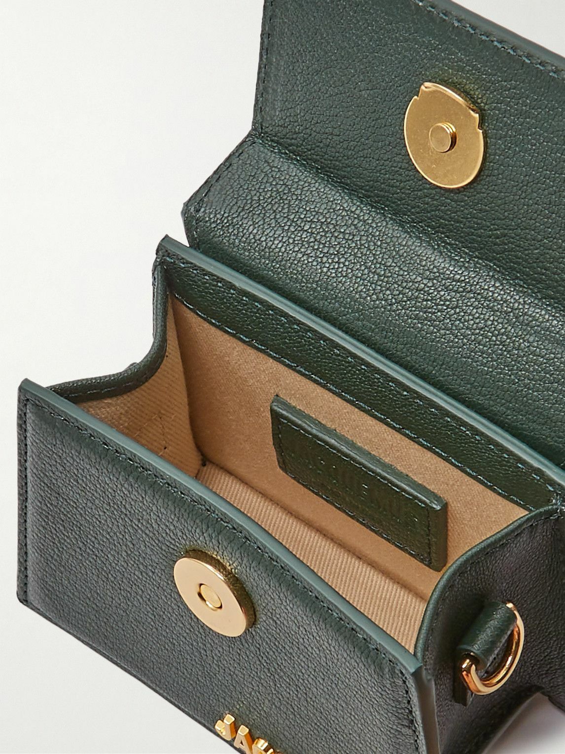 Jacquemus - Le Chiquito Logo-Embellished Mini Leather Bag