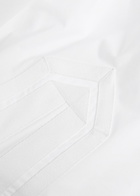 Tory Burch Belted Cotton Tunic White