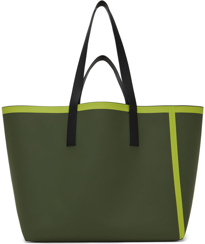 Photo: Dries Van Noten Green Big Tote