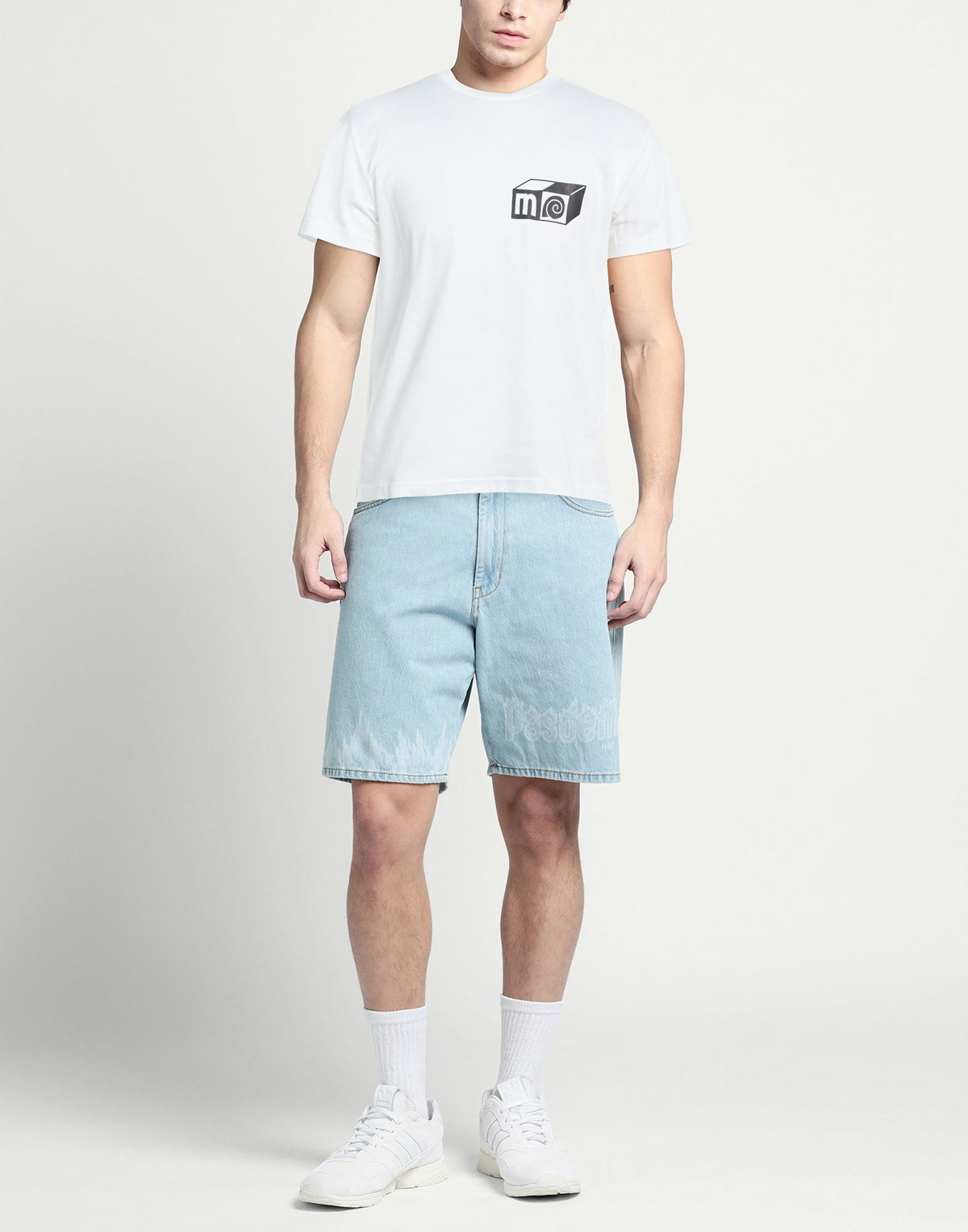 Modes Mens T-shirt in White
