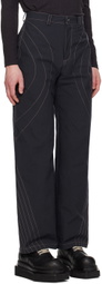 Uncertain Factor Navy Atomic Pulse Trousers