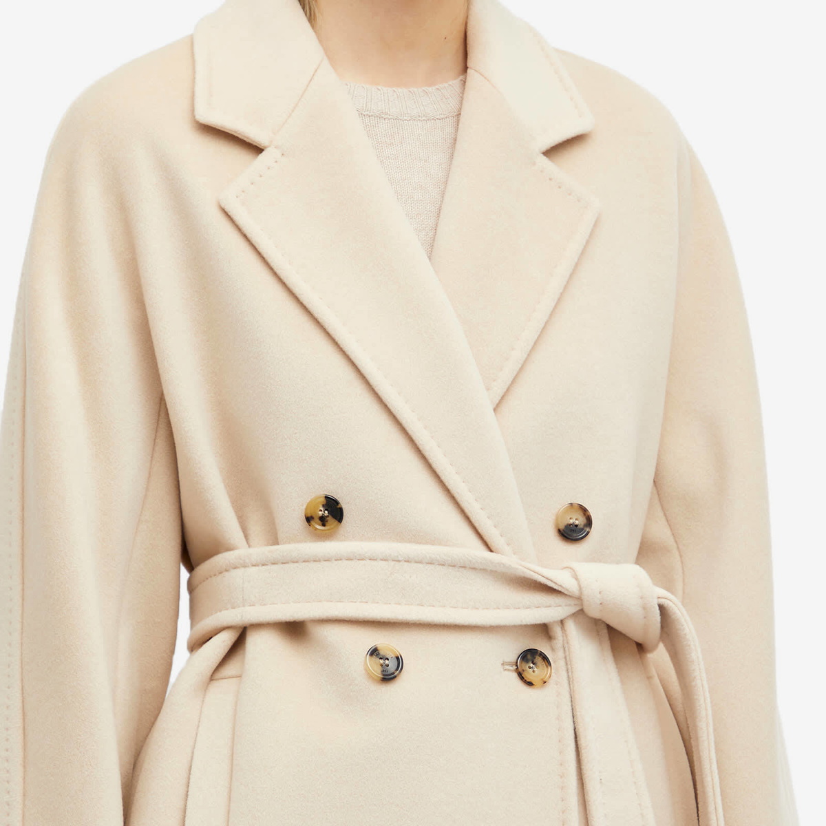 ブルゾン Max Mara Beige Wool And Cashmere Icon Pila Coat Icon, Women's Must-Have | Max Mara
