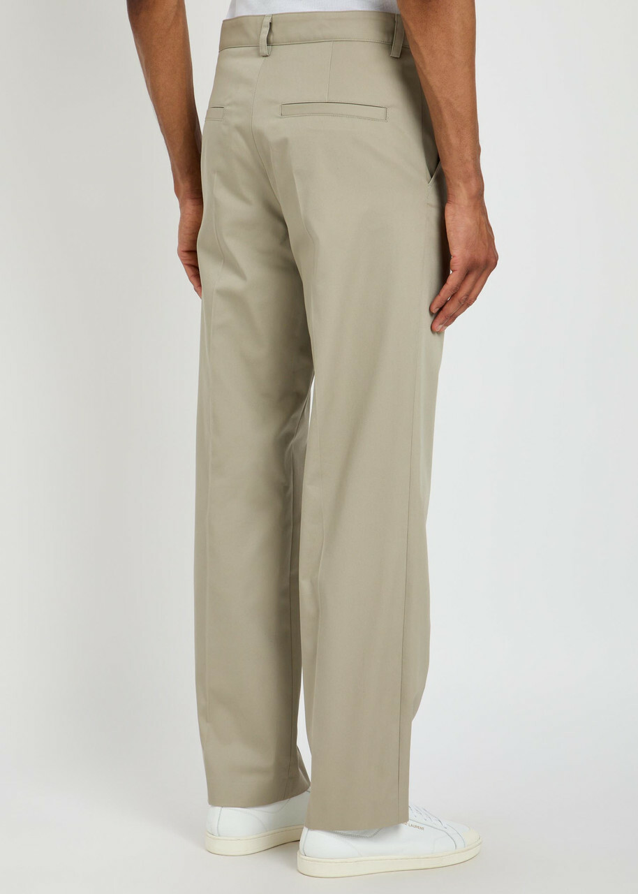 A.P.C. Dylan Straight-leg Trousers Khaki