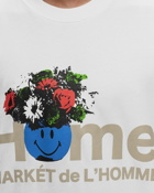 Market Smiley Market De L'homme T Shirt White - Mens - Shortsleeves