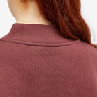 Anine Bing Women's Bradie Sweatshirt in Burgundy